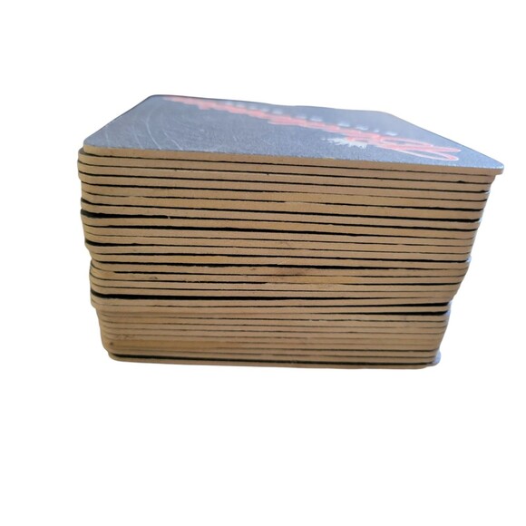 Vintage Cardboard Bar Coasters Budweiser Lot Of 27 Double Sided - Picture 9 of 10
